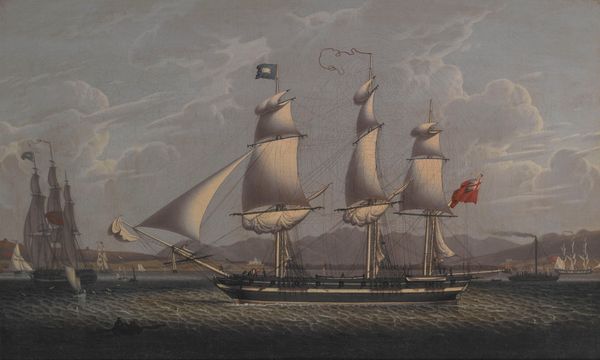 A British Packet Ship on the Clyde