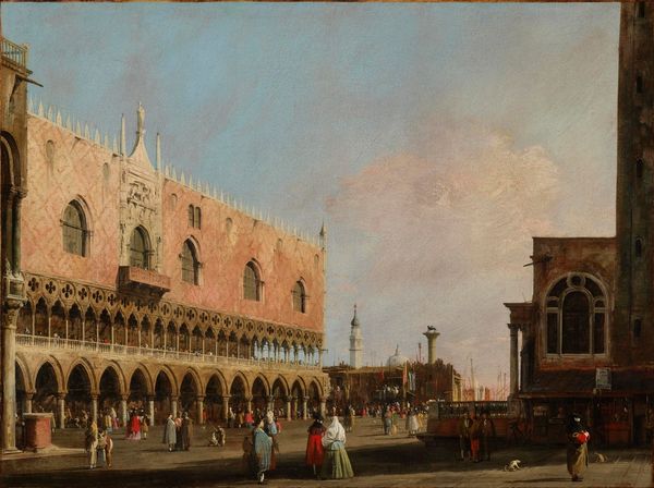 View of the Piazzetta San Marco Looking South