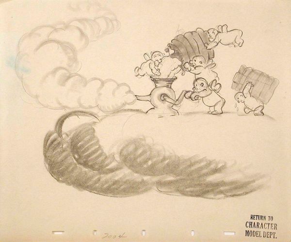 Cupids Making Clouds (Fantasia)