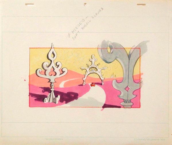 Car on Road (Storyboard for the Phantom Tollbooth)