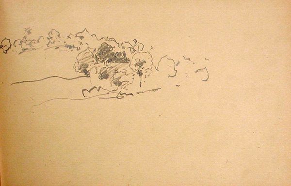 Trees (recto), Bell (verso)