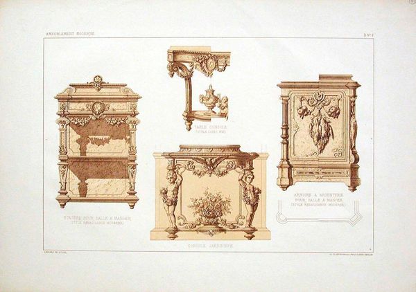 Furniture in various styles