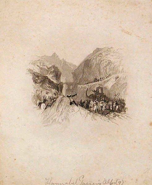 Hannibal Passing the Alps