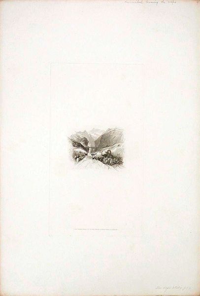 Hannibal Passing the Alps