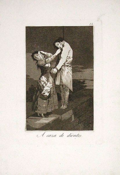 A caza de dientes (Hunting for Teeth), Plate 12