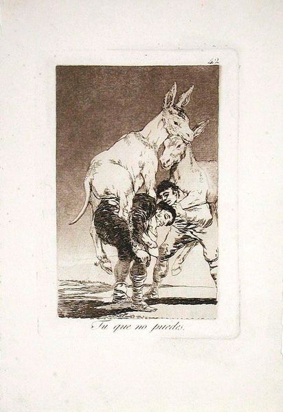 Tú que no puedes (You Who Are not Able), Plate 42
