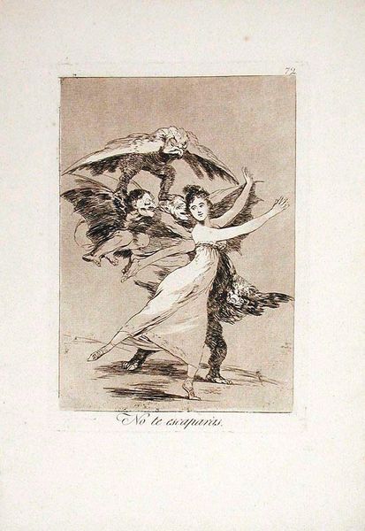 No te escaparás (You Will not Escape), Plate 72