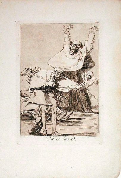 Ya es hora (Time to Be Off), Plate 80