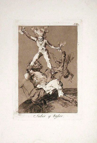 Subir y bajar (To Rise and to Fall), Plate 56