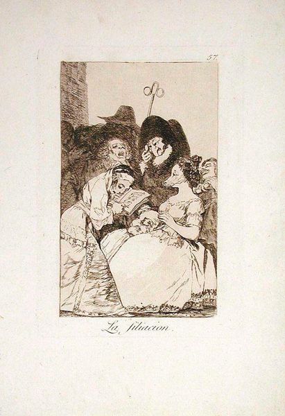 La Filiacion (Family background), Plate 57