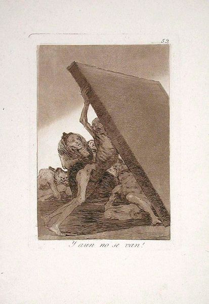 Y aun no se van! (And Still They Do Not Go!), Plate 59