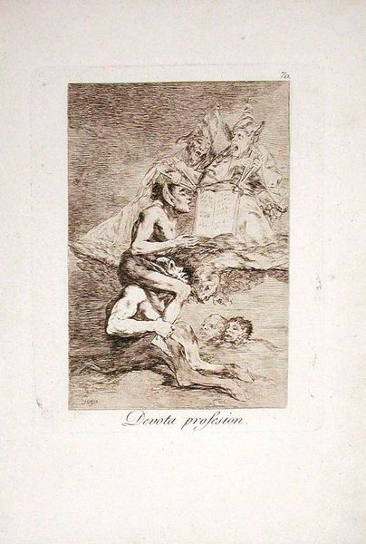 Devota profesión (Devout Vows), Plate 70