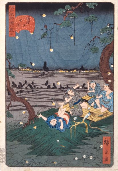 Fox-fire at Ōji (34) (Ōji Kitsunebi, 34)