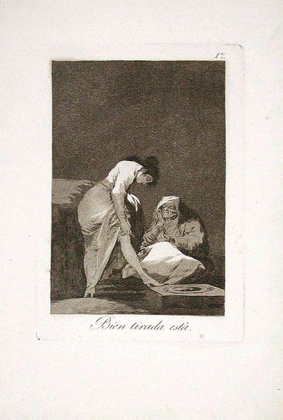 Bien tirada está (It is Nicely Stretched), Plate 17