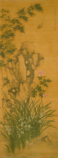 Lotus and Egret 蓮鷺之図