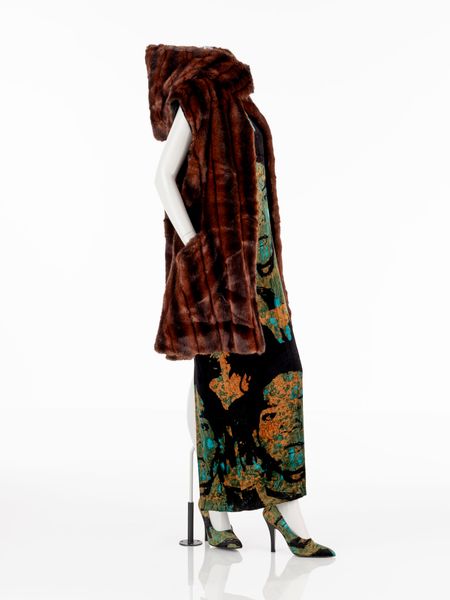 evening dress for Bergdorf Goodman "CyberPunk"