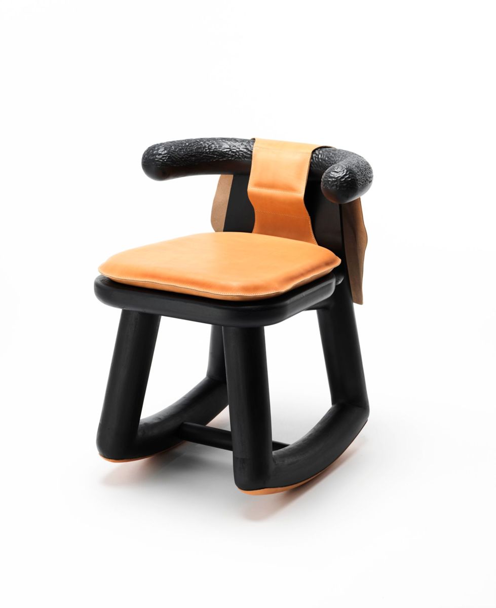 Africana rocking chair